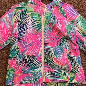 Lilly Pulitzer Zip Up Jacket